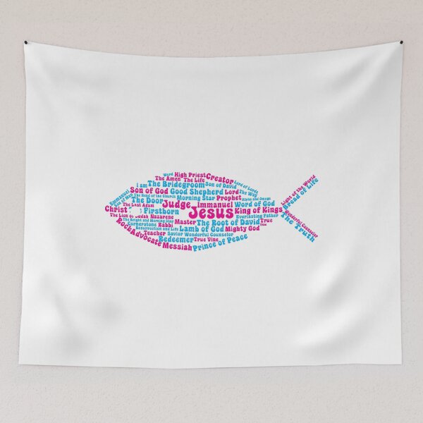 Item preview, Jesus Names Ichthys Shirt-Ocean of Faith designed and sold by clevercraft58.