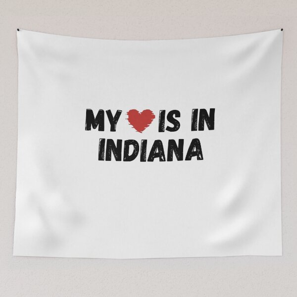 Item preview, My Love Is In Indiana designed and sold by Sarate2045.