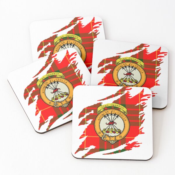 Item preview, Cameron Clan Crest Scottish Surname Tartan designed and sold by BagTown Clans.