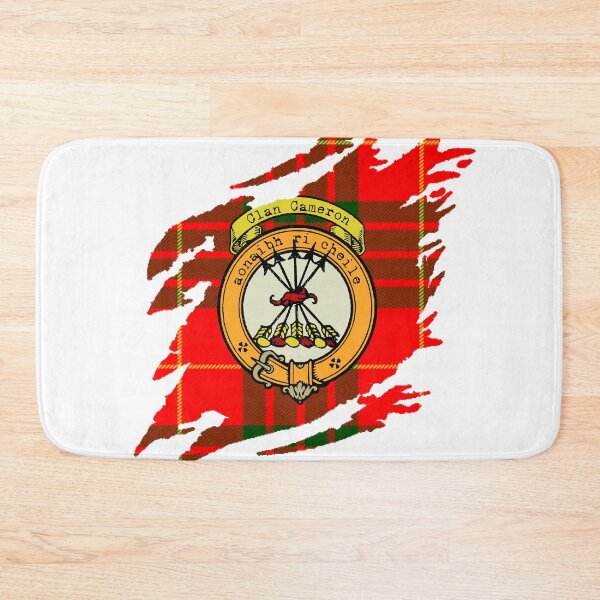Item preview, Cameron Clan Crest Scottish Surname Tartan designed and sold by BagTown Clans.