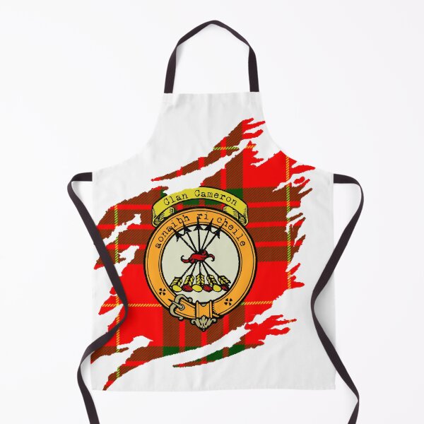 Item preview, Cameron Clan Crest Scottish Surname Tartan designed and sold by BagTown Clans.