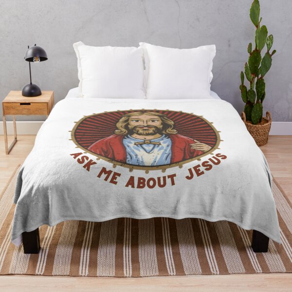 Item preview, Ask me about jesus - religion and god designed and sold by Superdealkoeln.