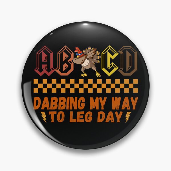 Artikelvorschau, ABCD Dabbing my way to leg day entworfen und verkauft von soufone.