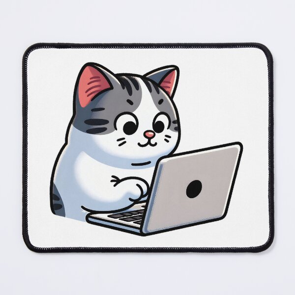 Item preview, Cat on a Laptop designed and sold by DetourShirts.