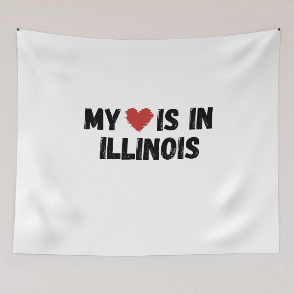 Item preview, My Love Is In ILLinois designed and sold by Sarate2045.