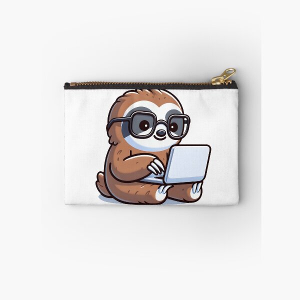 Item preview, Sloth on a Laptop designed and sold by DetourShirts.