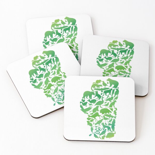 Item preview, Lake Tahoe Creatures - Green designed and sold by tahoekerri.