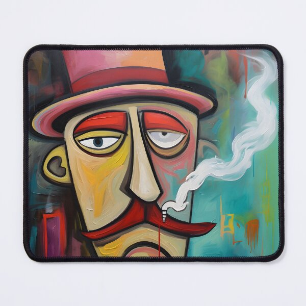 Item preview, Pastel Panoramas- Anthropomorphic Abstract Cigars in Harmonious Hues designed and sold by OlfactoART Studio.