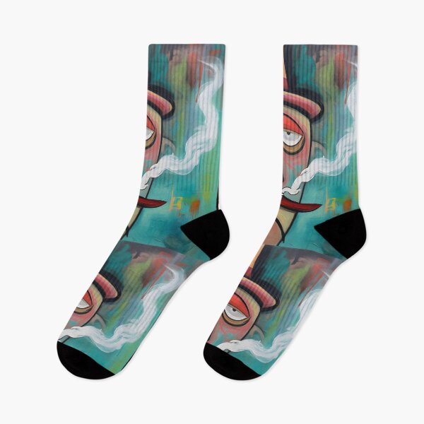 Item preview, Pastel Panoramas- Anthropomorphic Abstract Cigars in Harmonious Hues designed and sold by OlfactoART Studio.