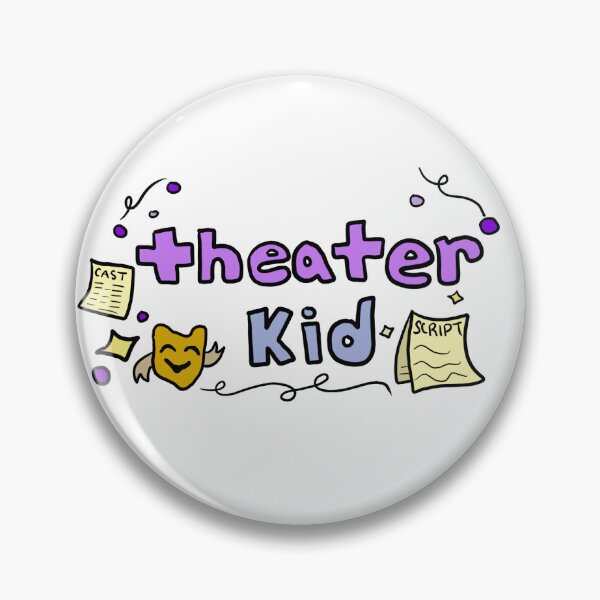 Item preview, theater kid designed and sold by doodeliday.