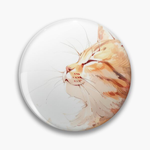 Item preview, Watercolor Cat Art designed and sold by momosstyle.
