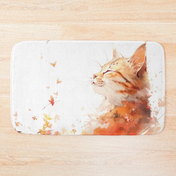 Item preview, Watercolor Cat Art designed and sold by momosstyle.