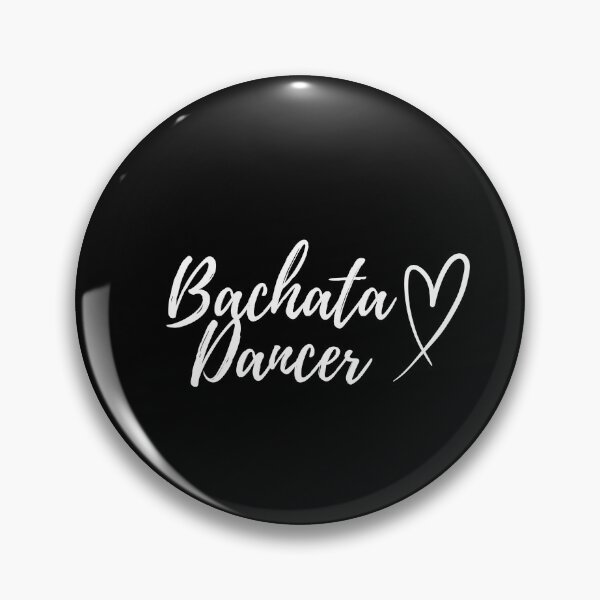 Item preview, White text Bachata Dancer with Heart | Gift with Love for Bachata Dancer designed and sold by PakoArtStudio.