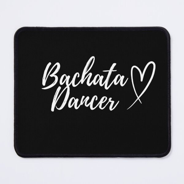Item preview, White text Bachata Dancer with Heart | Gift with Love for Bachata Dancer designed and sold by PakoArtStudio.
