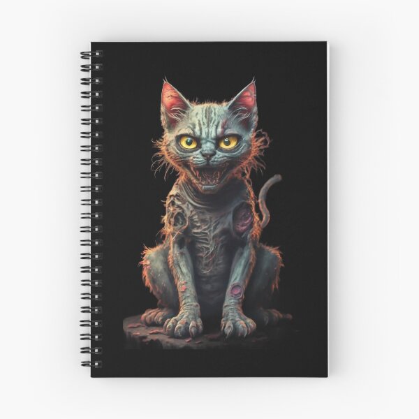 Item preview, Zombie cat designed and sold by FreshArtFusion.