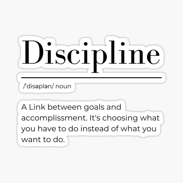Item preview, Discipline is  designed and sold by Laboutique22.