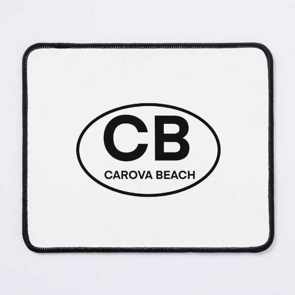 Item preview, Carova Beach Oval designed and sold by delmarvastickers.