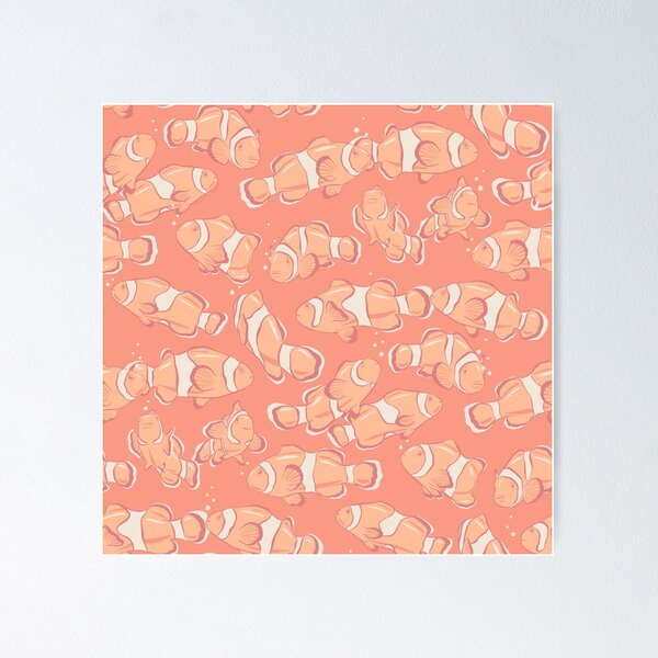 Item preview, Peach Fuzz Clownfish designed and sold by Elizabeth Weglein.