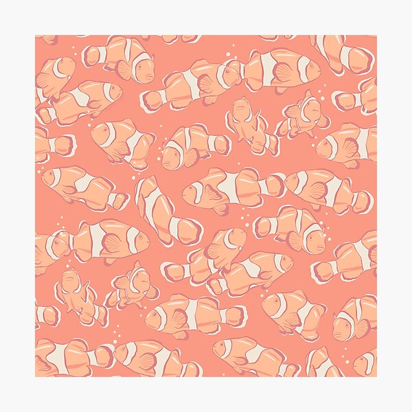 Item preview, Peach Fuzz Clownfish designed and sold by Elizabeth Weglein.