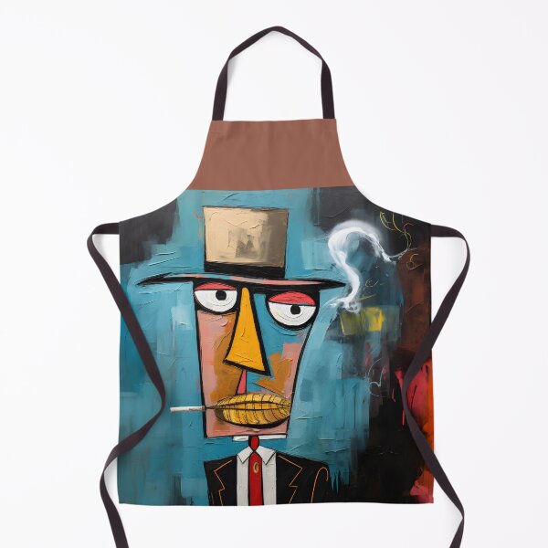 Item preview, Abstracted Elegance- Pastel Cosmos of Anthropomorphic Cigars in Harmony designed and sold by OlfactoART Studio.