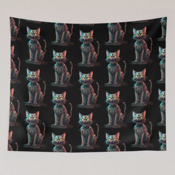 Item preview, Spooky cat designed and sold by FreshArtFusion.
