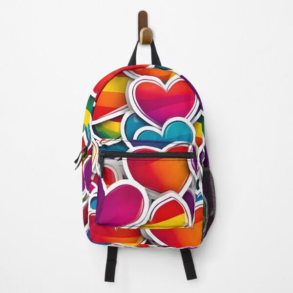 Item preview, Colorful Heart Pattern designed and sold by AIncredible.