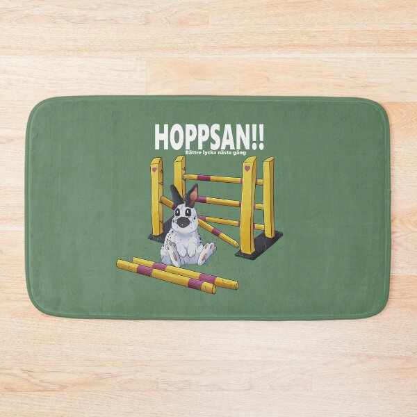 Item preview, Bunny failed to jump (swedish text) designed and sold by dinosaphira99.