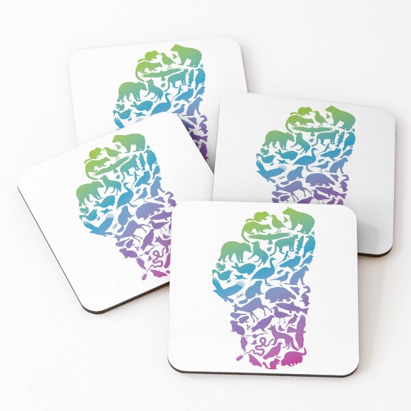 Item preview, Lake Tahoe Creatures - Green-Blue-Purple designed and sold by tahoekerri.