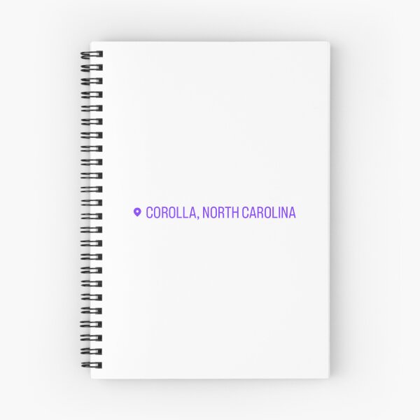 Item preview, Corolla North Carolina Geotag designed and sold by delmarvastickers.