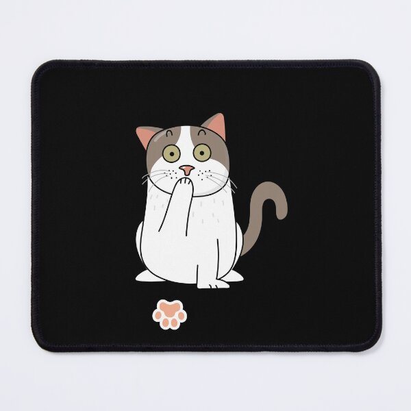 Item preview, Grey and white cats & fingerprint designed and sold by DifferMindArt.