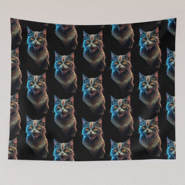 Item preview, Zombie kitty designed and sold by FreshArtFusion.