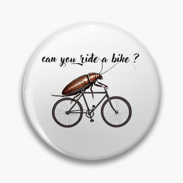 Item preview, bicycle, cycling, cockroach, cockroach cycling, worm designed and sold by LYDIA0304.