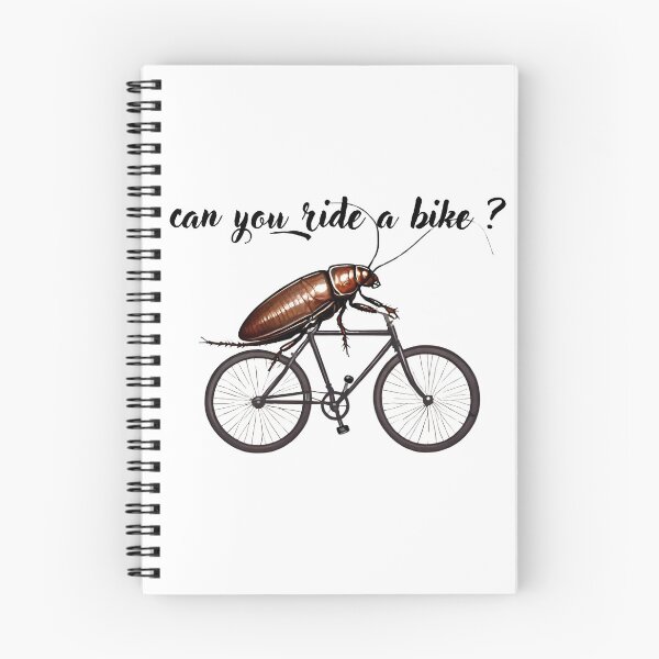Item preview, bicycle, cycling, cockroach, cockroach cycling, worm designed and sold by LYDIA0304.