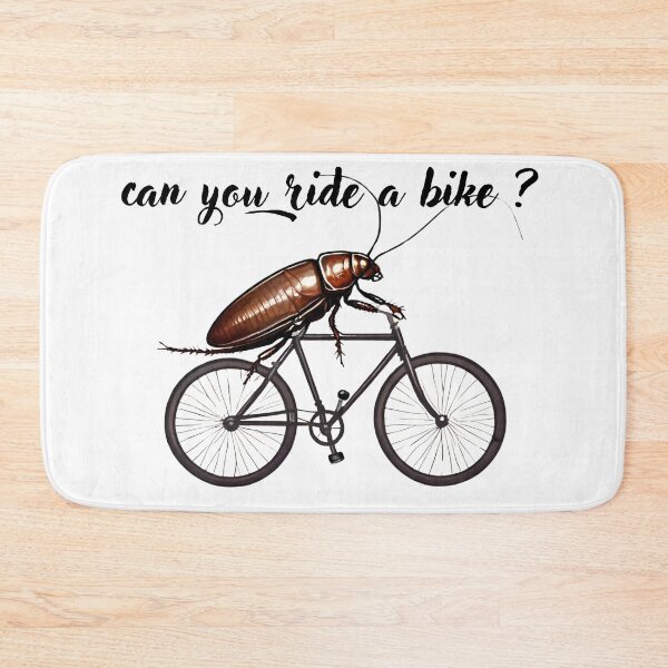Item preview, bicycle, cycling, cockroach, cockroach cycling, worm designed and sold by LYDIA0304.