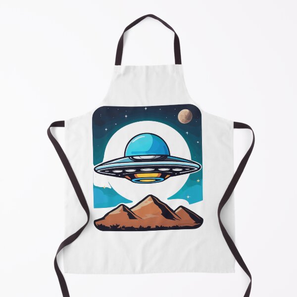 Item preview, UFO over desert designed and sold by StickerLab4.