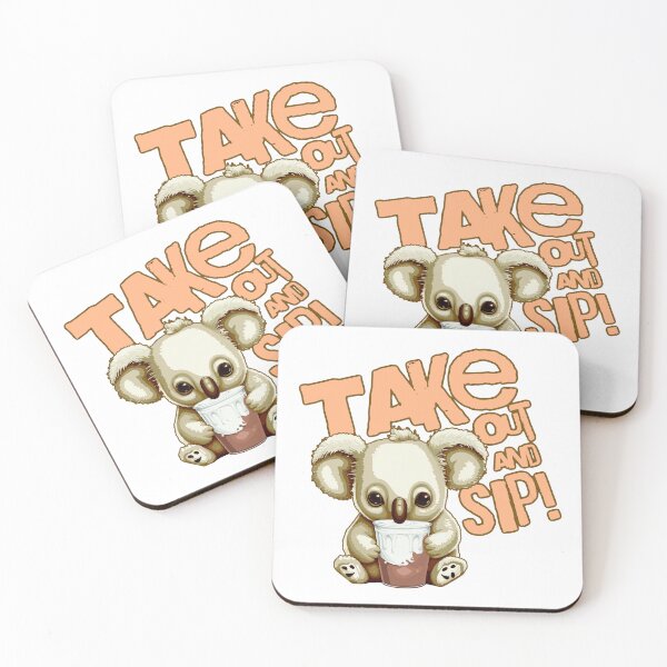 Item preview, Hot Chocolate Koala Take Out And Sip designed and sold by Graffik-Peeps.