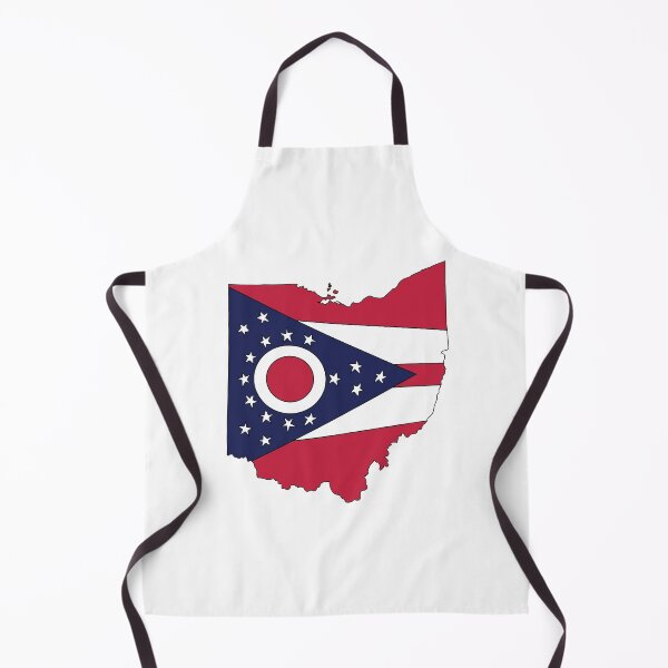 Item preview, Ohio state shape flag designed and sold by Rachael Taylor.