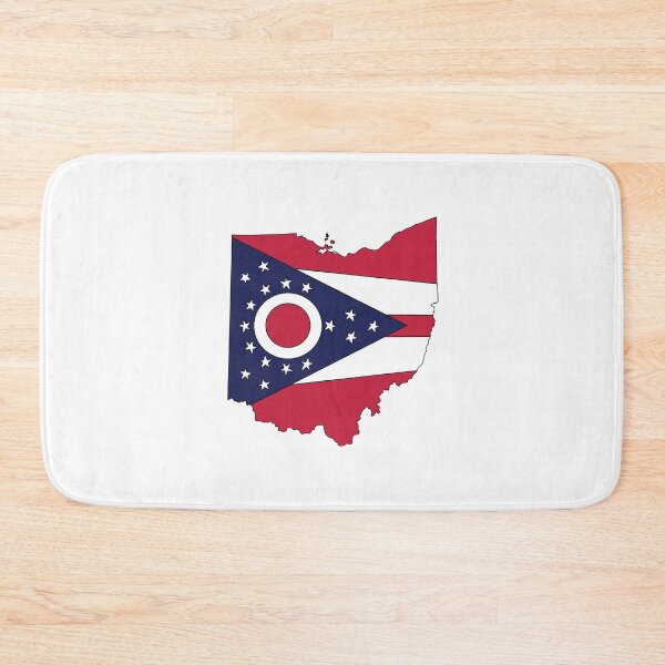 Item preview, Ohio state shape flag designed and sold by Rachael Taylor.