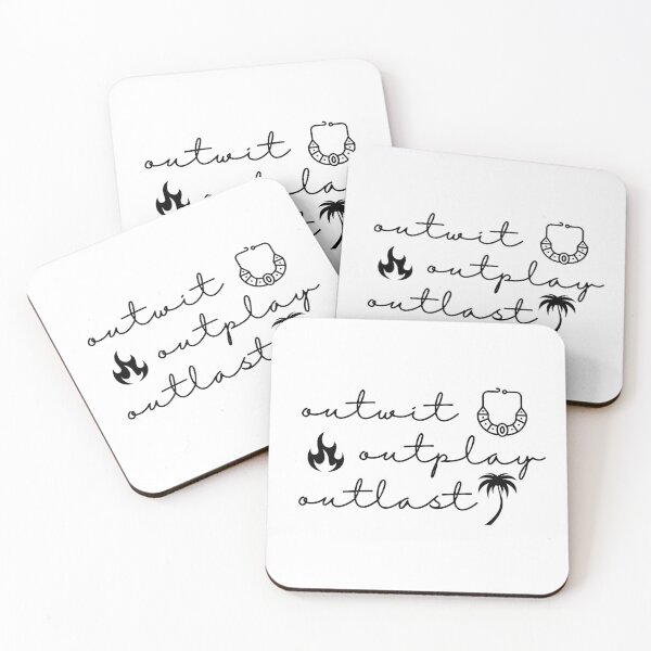 Item preview, Outwit Outplay Outlast designed and sold by thehiddenidol.