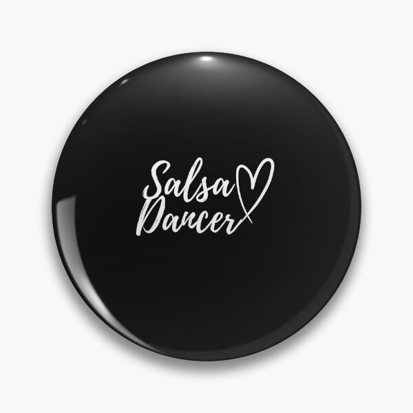 Item preview, White text Salsa Dancer with Heart | Gift with Love for Salsa Dancer designed and sold by PakoArtStudio.