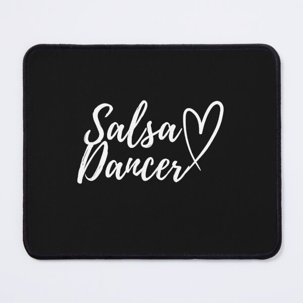 Item preview, White text Salsa Dancer with Heart | Gift with Love for Salsa Dancer designed and sold by PakoArtStudio.