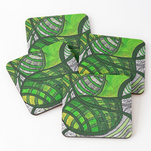 Item preview, Flow: Green Whale designed and sold by Petra Schonova.