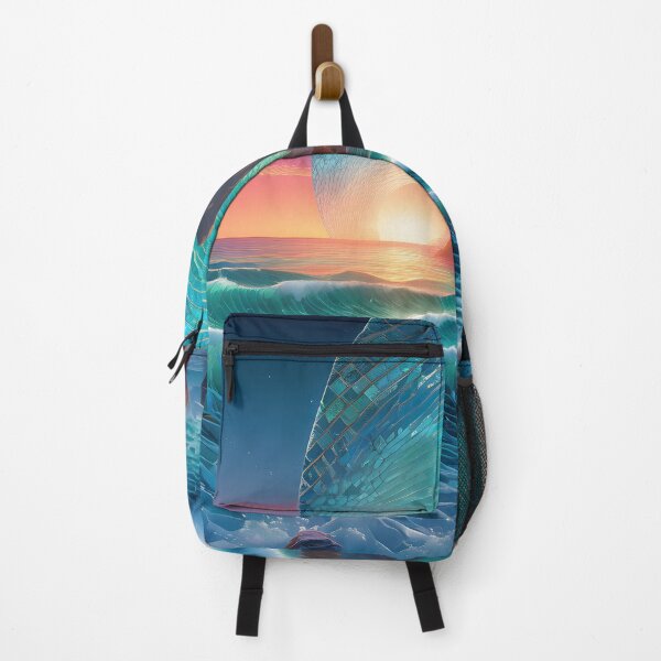 Item preview, Abstract Seascape "Cosmic Swells" designed and sold by Artekinium.