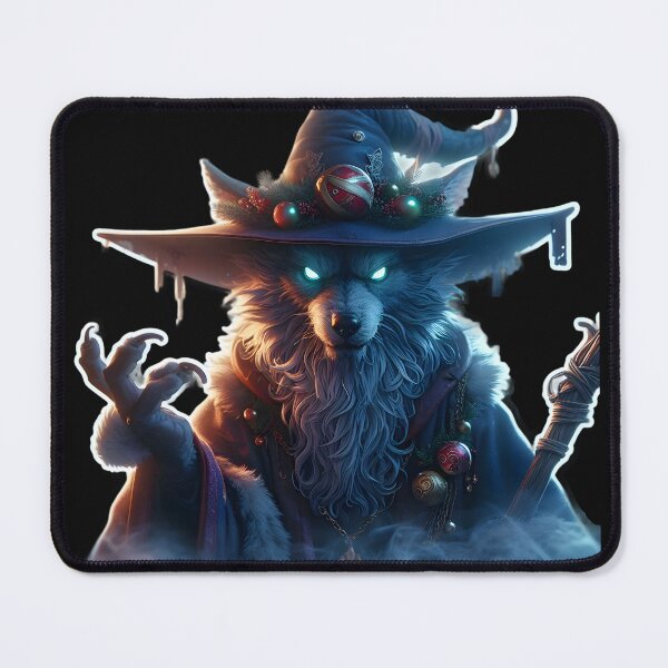 Item preview, Sinister Sorcerer: Ethereal Christmas designed and sold by AI-Only Creations.