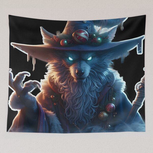 Item preview, Sinister Sorcerer: Ethereal Christmas designed and sold by AI-Only Creations.