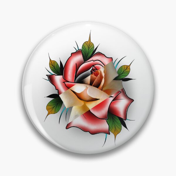 Item preview, 2 styles rose designed and sold by Luishitattoo.