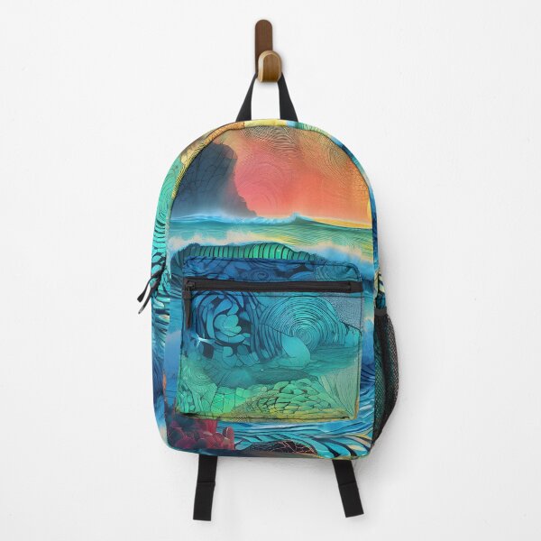 Item preview, Abstract Seascape "Beyond Blues" designed and sold by Artekinium.