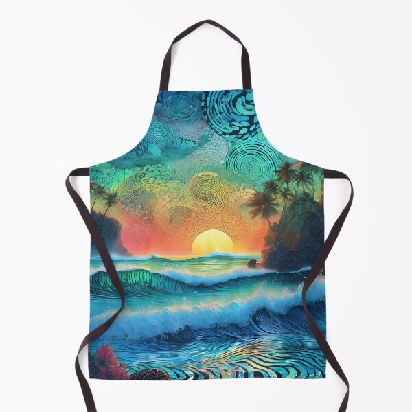 Item preview, Abstract Seascape "Beyond Blues" designed and sold by Artekinium.