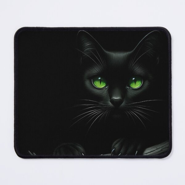 Item preview, pitch black kitty designed and sold by mariacatsfan.