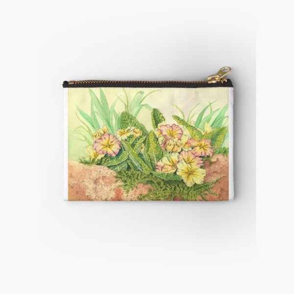 Item preview, Primrose on Wall (watercolour on tinted paper) designed and sold by Painting By Nature.